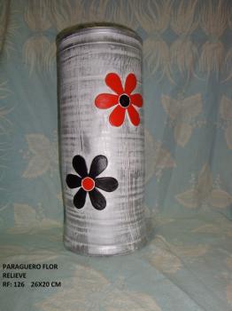 PARAGUERO PLATA FLOR