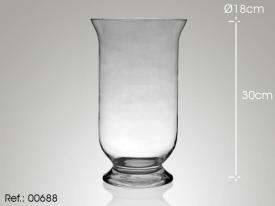 JARRON CRISTAL BOCA ANCHA 00688