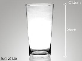 VASO CRISTAL ANCHO 27120