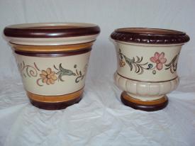 MACETA Y COPA PINO DEC CENEFA 6 CUERO